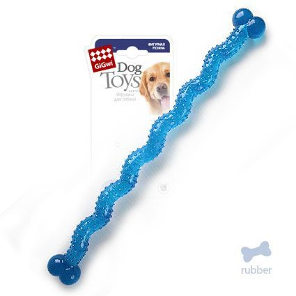 75249 Игрушка для собак Косточка резиновая длинная 48см GIGWI  #1