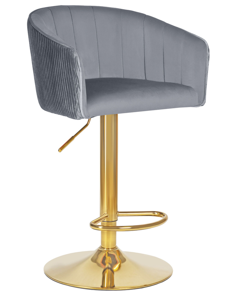 Барный стул GOLD с регулировкой для визажистов #1