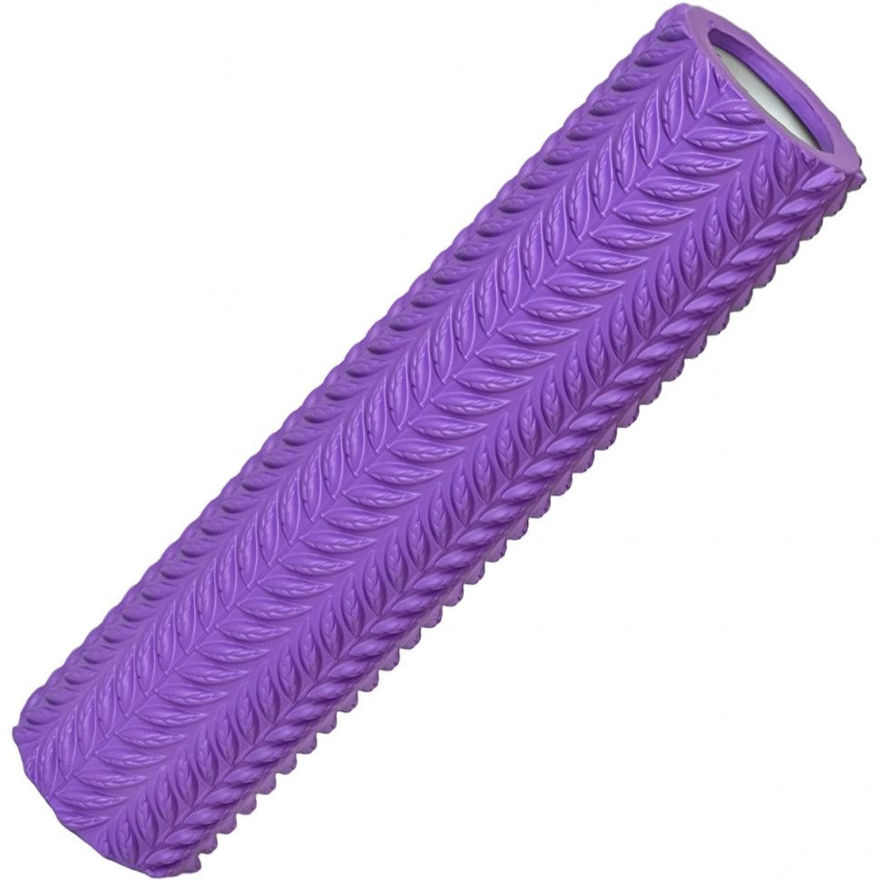 Ролик для йоги E40752 (фиолетовый) 45х11см ЭВА/АБС #1