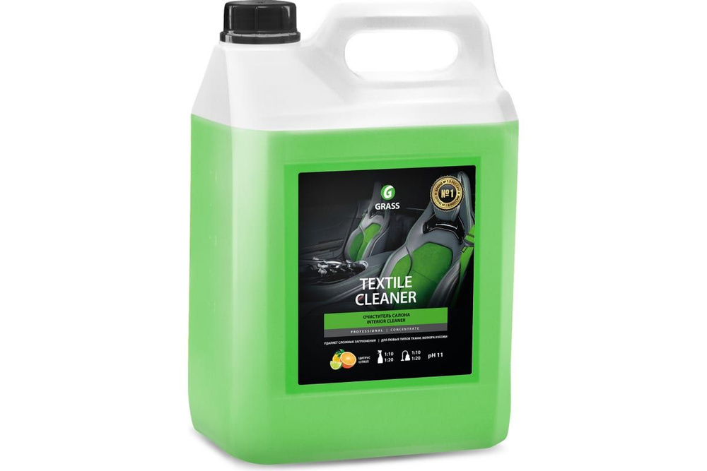 Очиститель салона GRASS TEXTILE cleaner 5.4кг #1