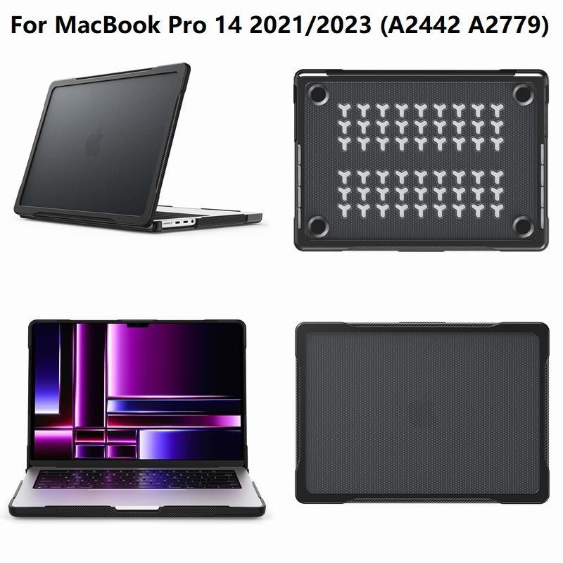 Чехол для MacBook Pro 14.2" 2021 M1 Pro / M1 Max, 2023 M2 (A2442 A2779),Чехол для ноутбука Противоударный #1