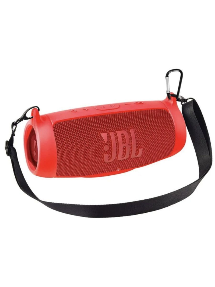 Чехол силиконовый для беспроводной колонки JBL Charge 5, красный  #1