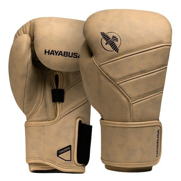 Боксерские перчатки Hayabusa LX Tan 12oz #1