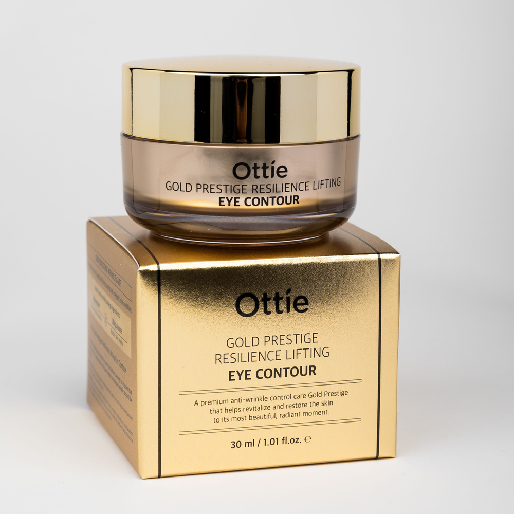 Увлажняющий антивозрастной крем для кожи вокруг глаз Ottie Gold Prestige Resilience Lifting Eye Contour, #1