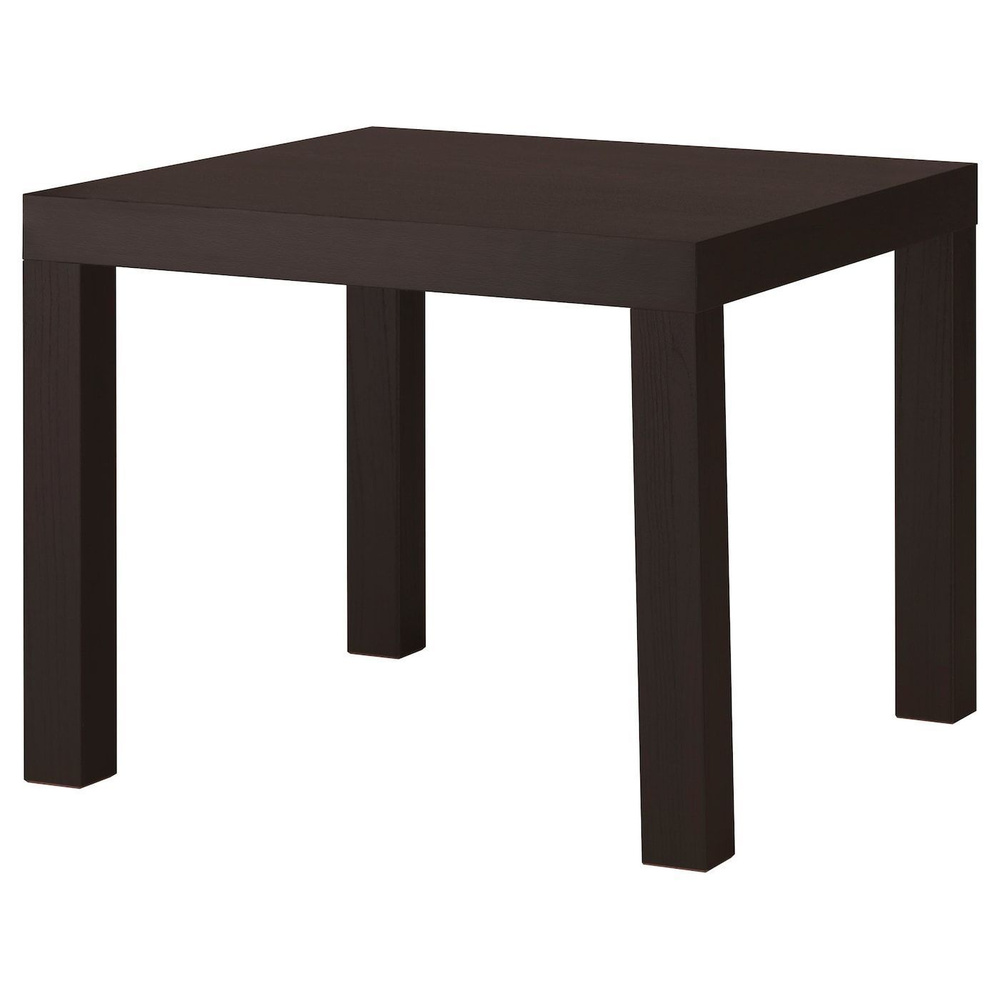LACK Придиванный столик IKEA, черно-коричневый 55x55 см (80383231) #1