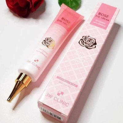 3W Clinic Крем для век восстанавливающий с экстрактом розы-Rose eye cream, 40мл  #1