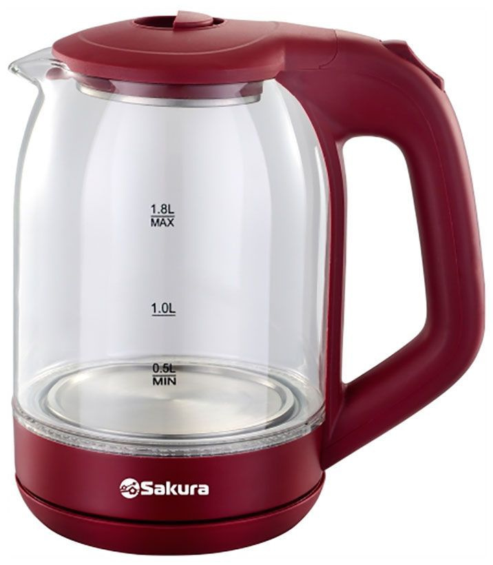 Sakura Электрический чайник SA-2736R, красный #1