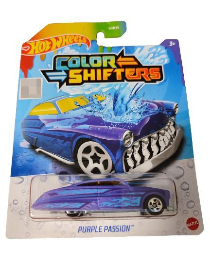 Машинка Hot Wheels Color Shifters меняющая цвет Purple Passion BHR52 / BHR15 #1