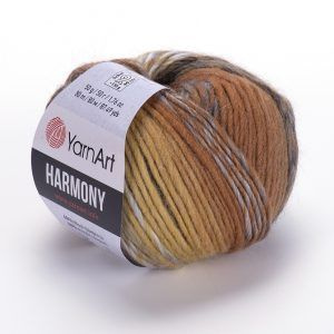 Пряжа Harmony Yarnart (А-13), 50 г, 80 м, 60% шерсть, 40% акрил (2 шт.) #1