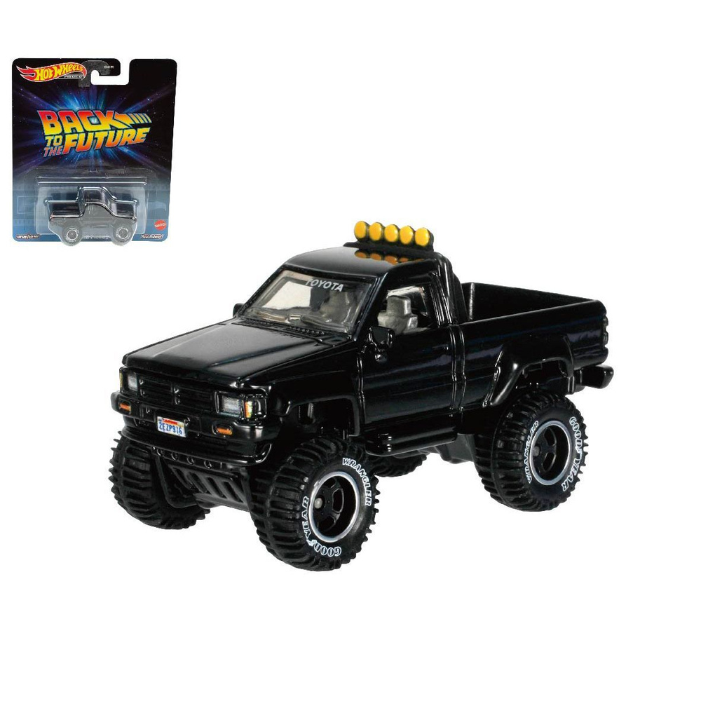 Машинка Hot Wheels коллекционная (оригинал) DMC55 Back To The Future 1987 TOYOTA PICKUP TRUCK  #1