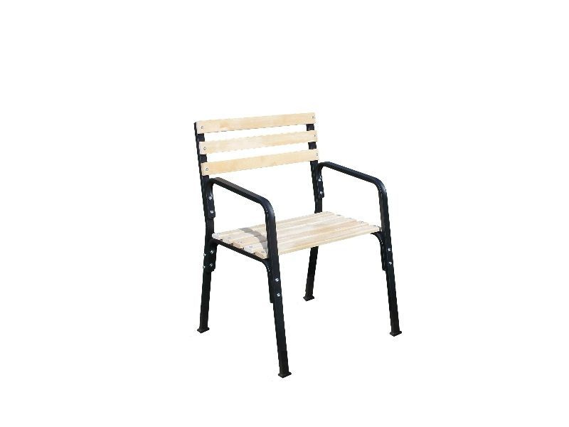 Каркас для кресла металлический черный для дачи и сада 900х620 мм без досок  #1