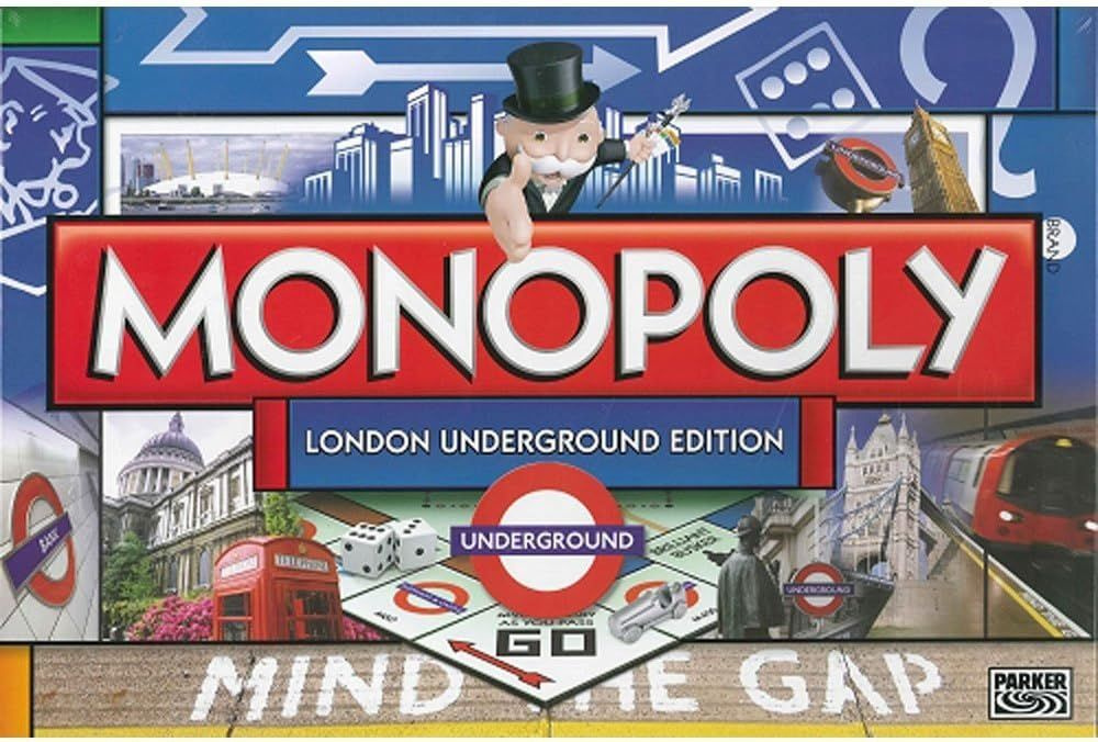 Настольная игра Monopoly London Underground Монополия Лондонский метрополитен  #1