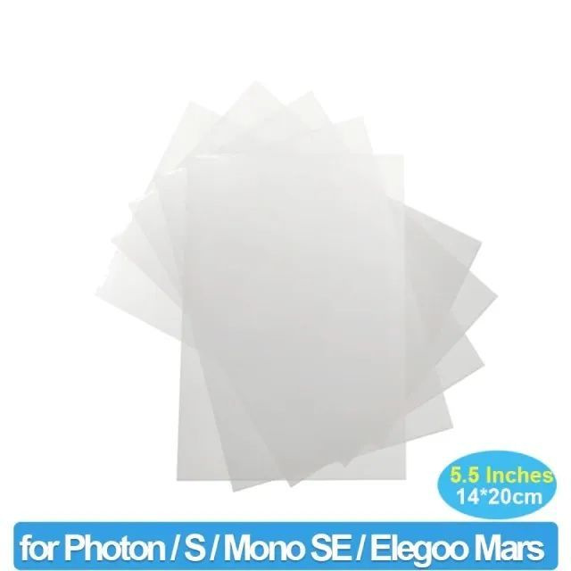 2 шт. ФЕП FEP пленка 200Х140 мм для ванночки 3д принтера ANYCUBIC ELEGOO Mars 4 HALOT ONE  #1