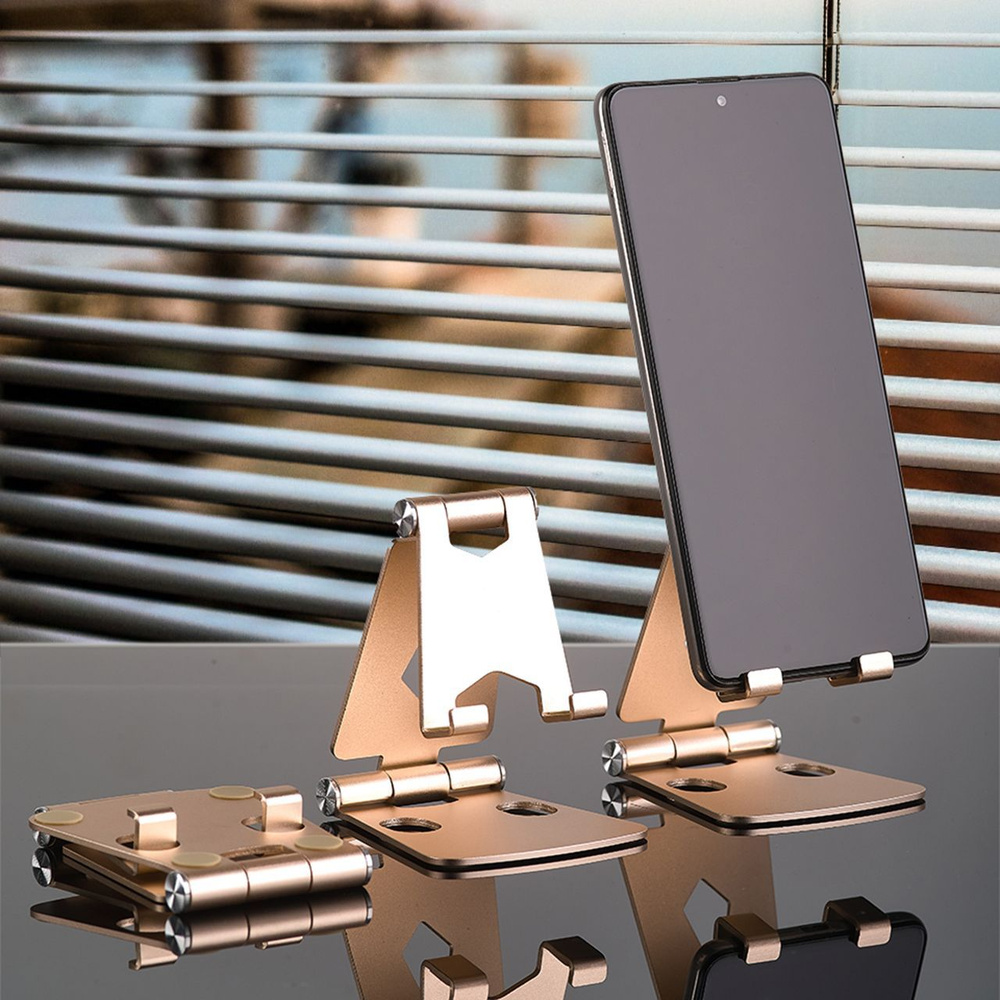 Подставка для телефона и планшета на стол металлическая  #1