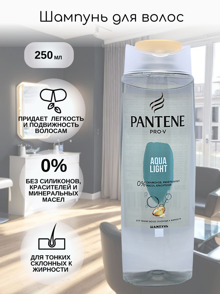 PANTENE Шампунь для волос, 250 мл #1