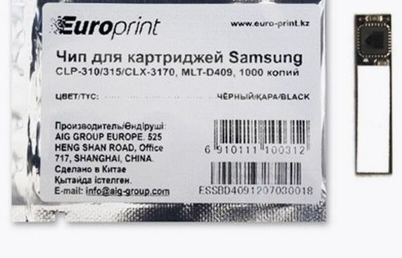 Чип Europrint Samsung MLT-D409B #1