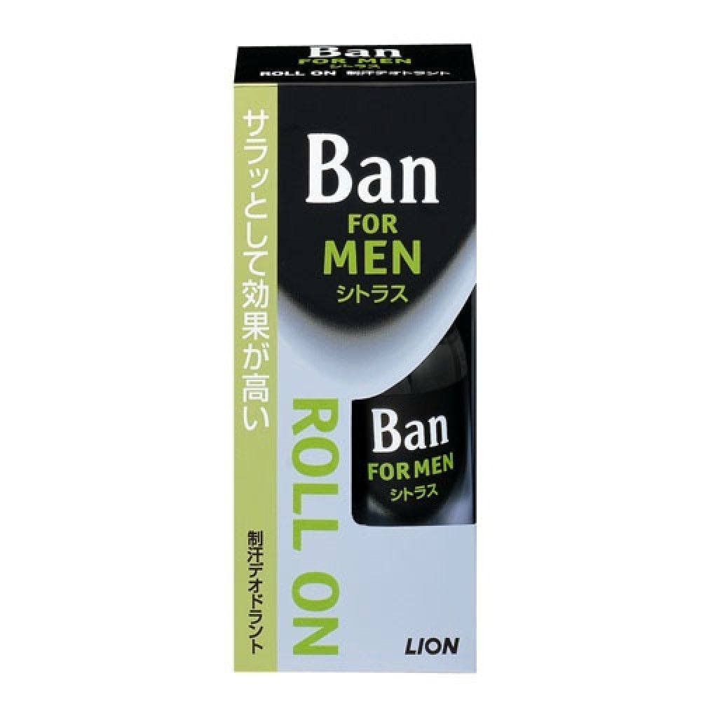 Дезодорант Антиперспирант роликовый для мужчин LION BAN Roll On For MEN свежий цитрус 30мл  #1