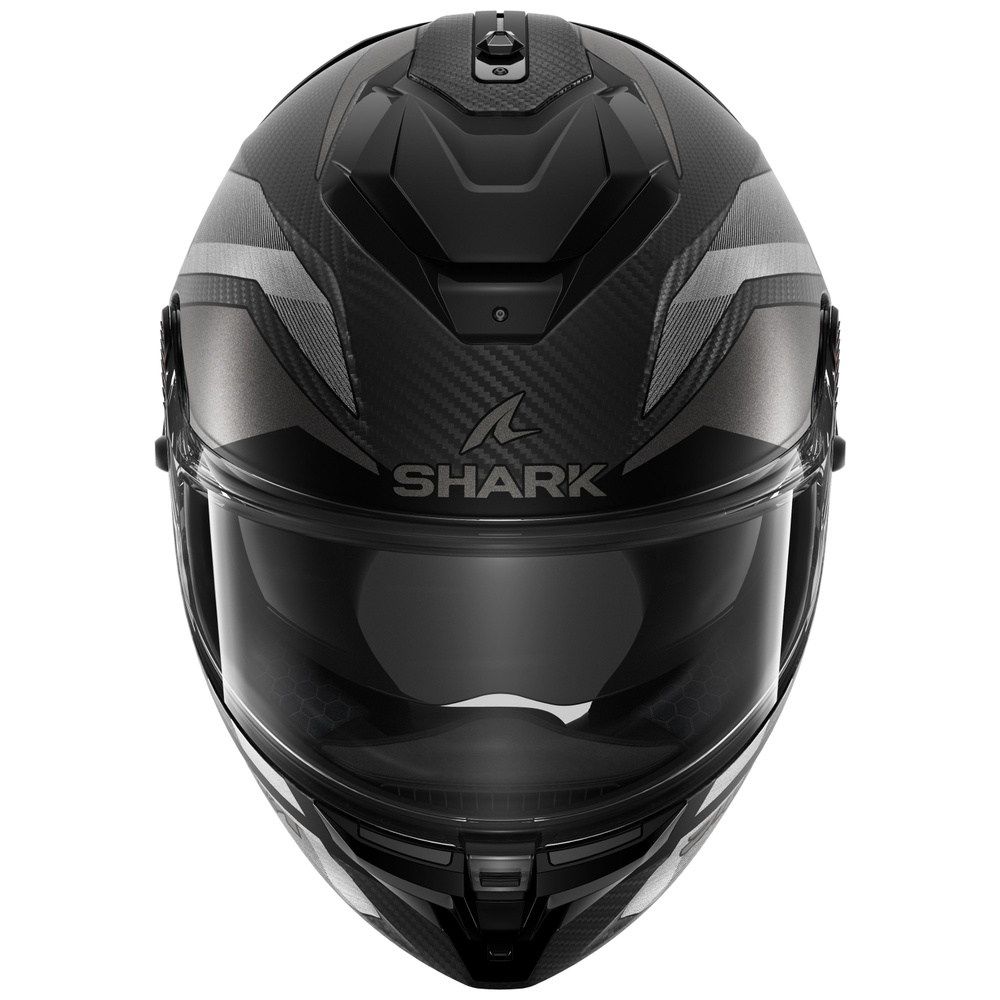 Шлем SHARK SPARTAN GT PRO RITMO CARBON MAT Black/Silver/Chrome XL #1