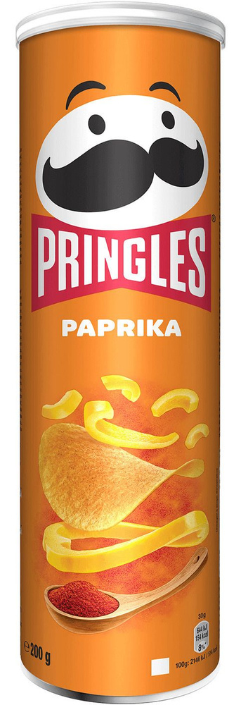 Чипсы Pringles Паприка, 165 г #1