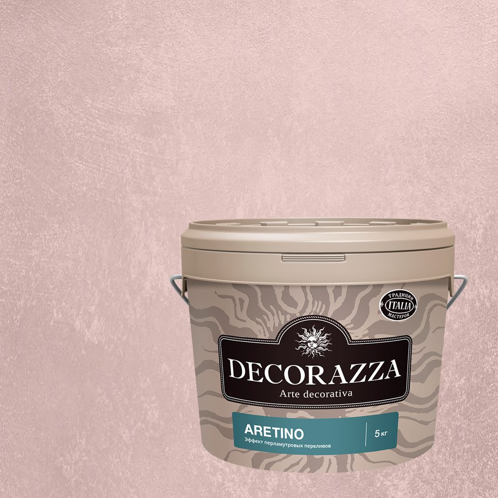 Декоративная краска с эффектом перламутровых переливов Decorazza Aretino (5л) AR 10-40  #1