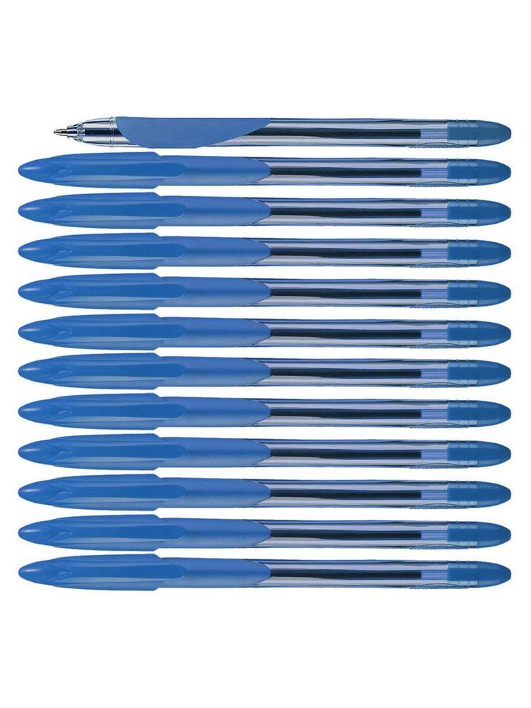 Keyroad Ручка Шариковая, толщина линии: 0.7 мм, цвет: Синий, 12 шт.  #1