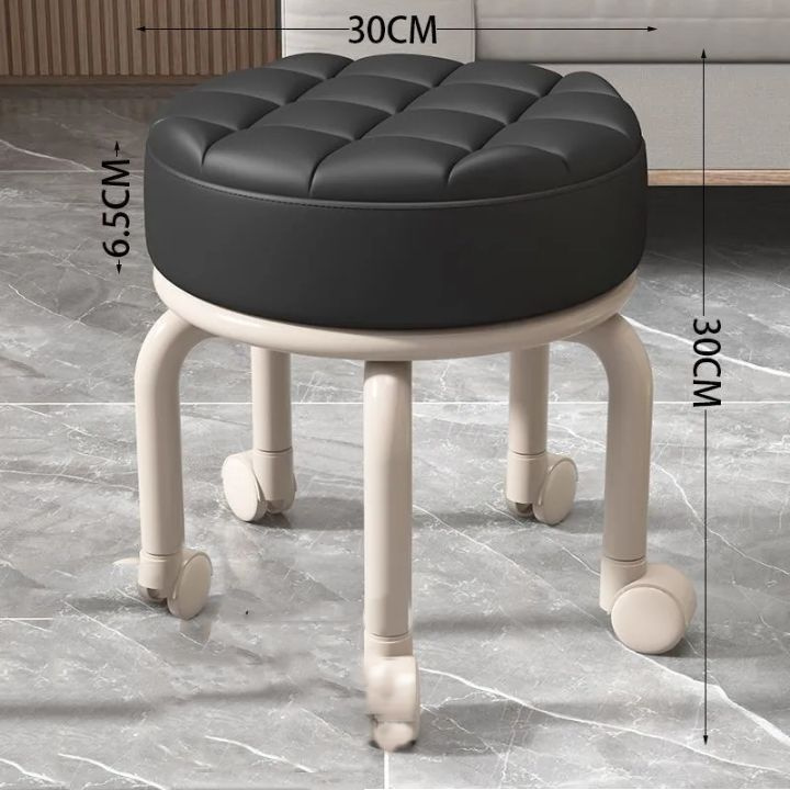 Стул мастера на колесиках без спинки - купить с доставкой по выгодным ...