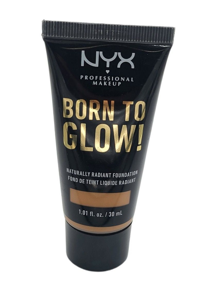 NYX professional makeup Тональный крем Born to glow!, 30 мл, оттенок: camel #1