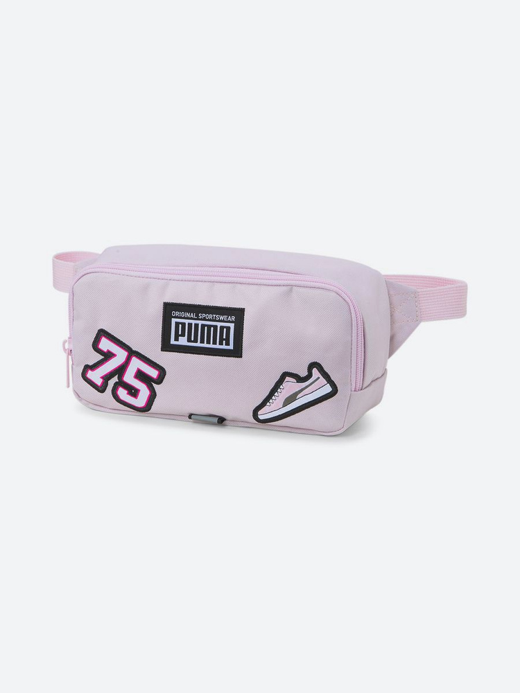 Сумка на пояс для девочки PUMA Patch Waist Bag, 07951502, pearl pink (розовый)  #1