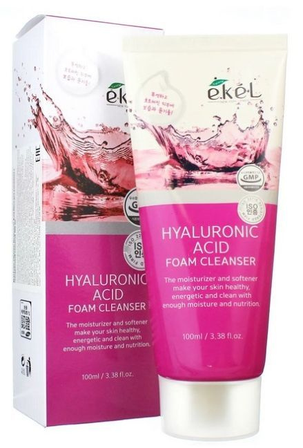 Garnier Пенка для умывания Ekel Hyaluronic Acid Foam Cleanser, с гиалуроновой кислотой, Индонезия, 100 #1