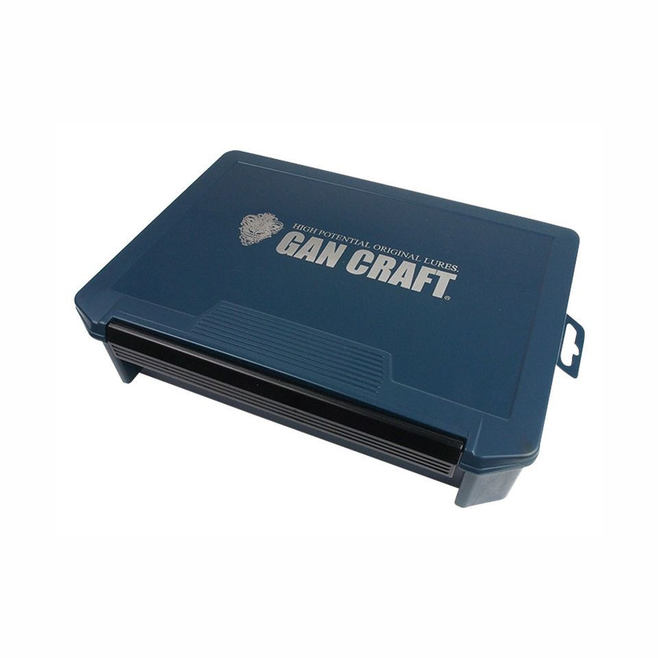 Коробка для снастей Gan Craft Logo Multibox L 225x190x60mm #04-Navy/Navy #1