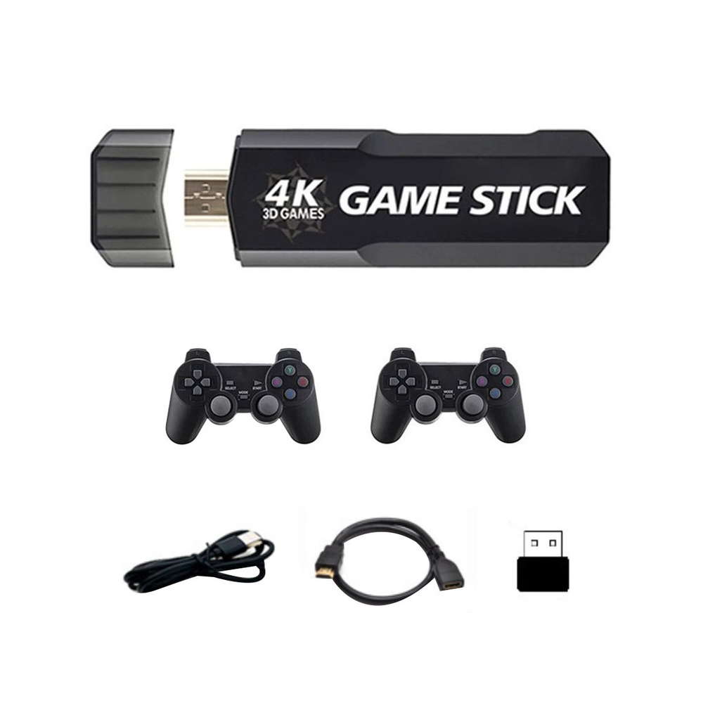 Игровая консоль GD10, беспроводные контроллеры, 128G, 4K HD TV, ретро ...