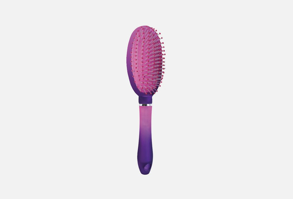 массажная расческа для волос неон, фиолетово-розовый #1