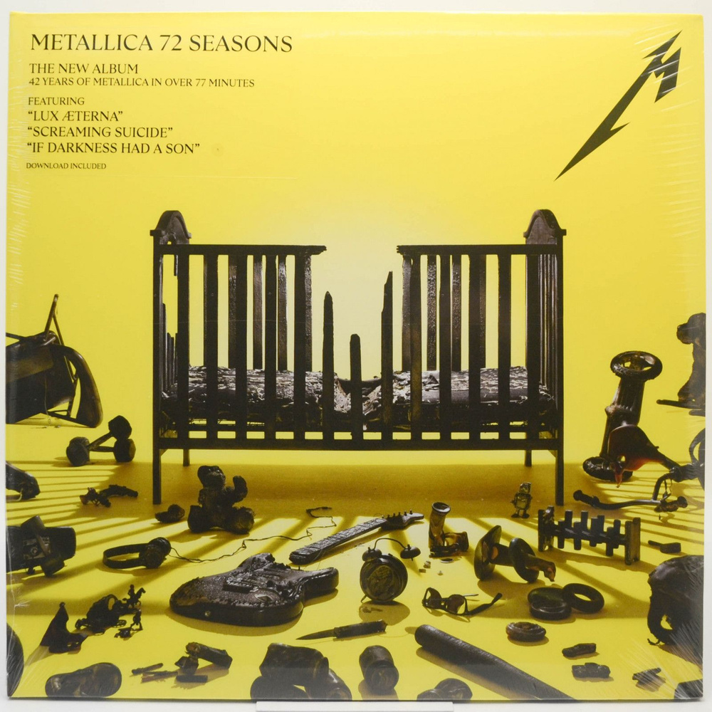 Подарок Виниловая пластинка Metallica 72 Seasons (2LP), 2023 Still Sealed (SS)  #1