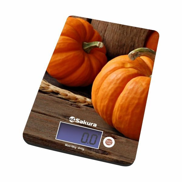 Sakura Электронные кухонные весы SA-6075, оранжевый #1