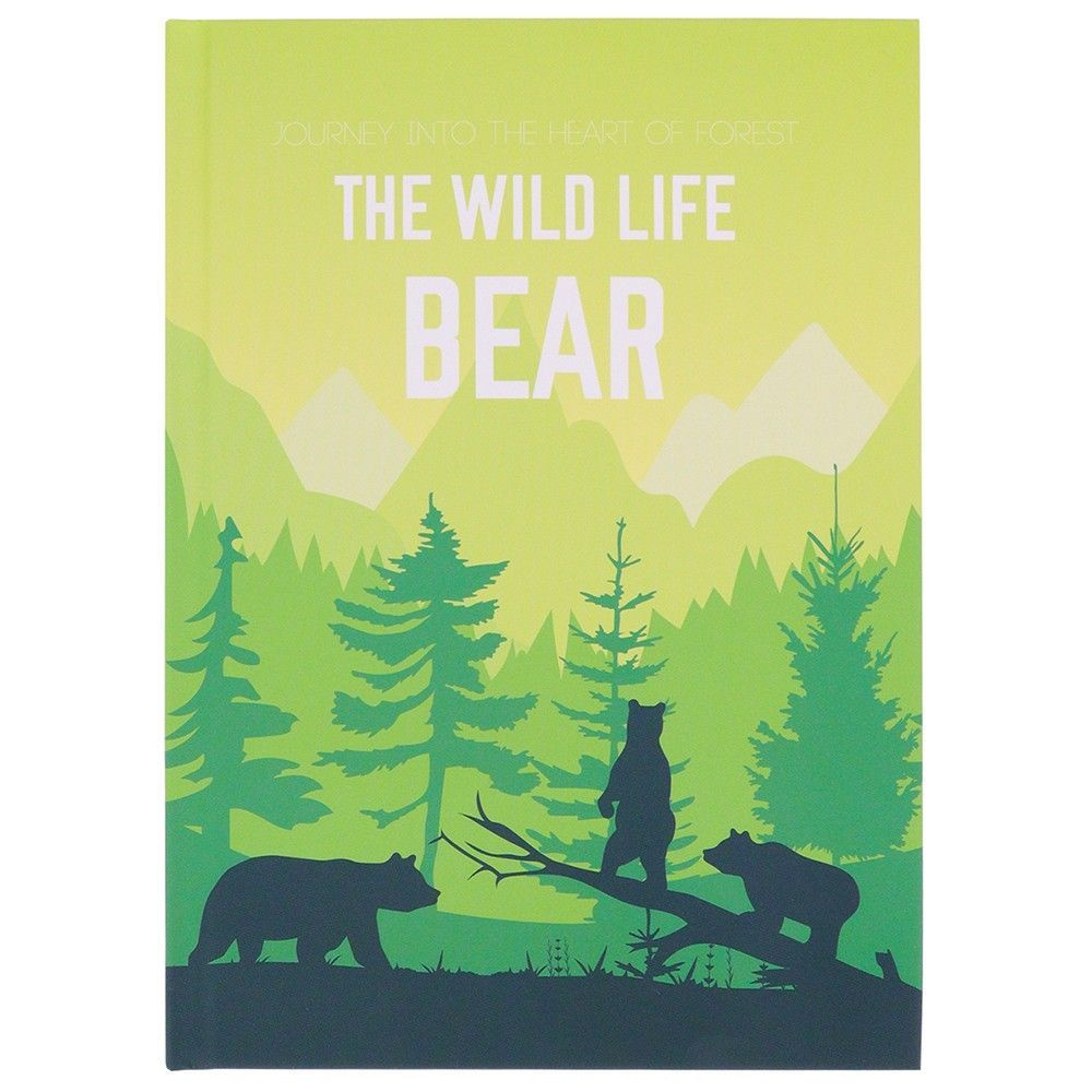 Записная книжка А5 Медведи в лесу 80 л #1