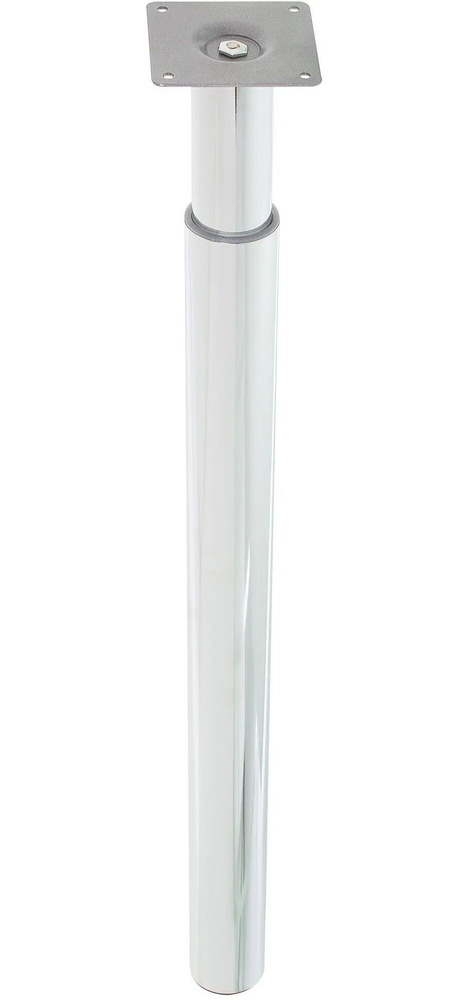 Телескопическая ножка 70-110 см, стальная, с возможностью регулировки высоты для интегрированных барных #1