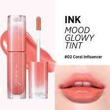 Тинт для губ помада для губ PERIPERA INK MOOD GLOWY TINT 02 coral influencer #1