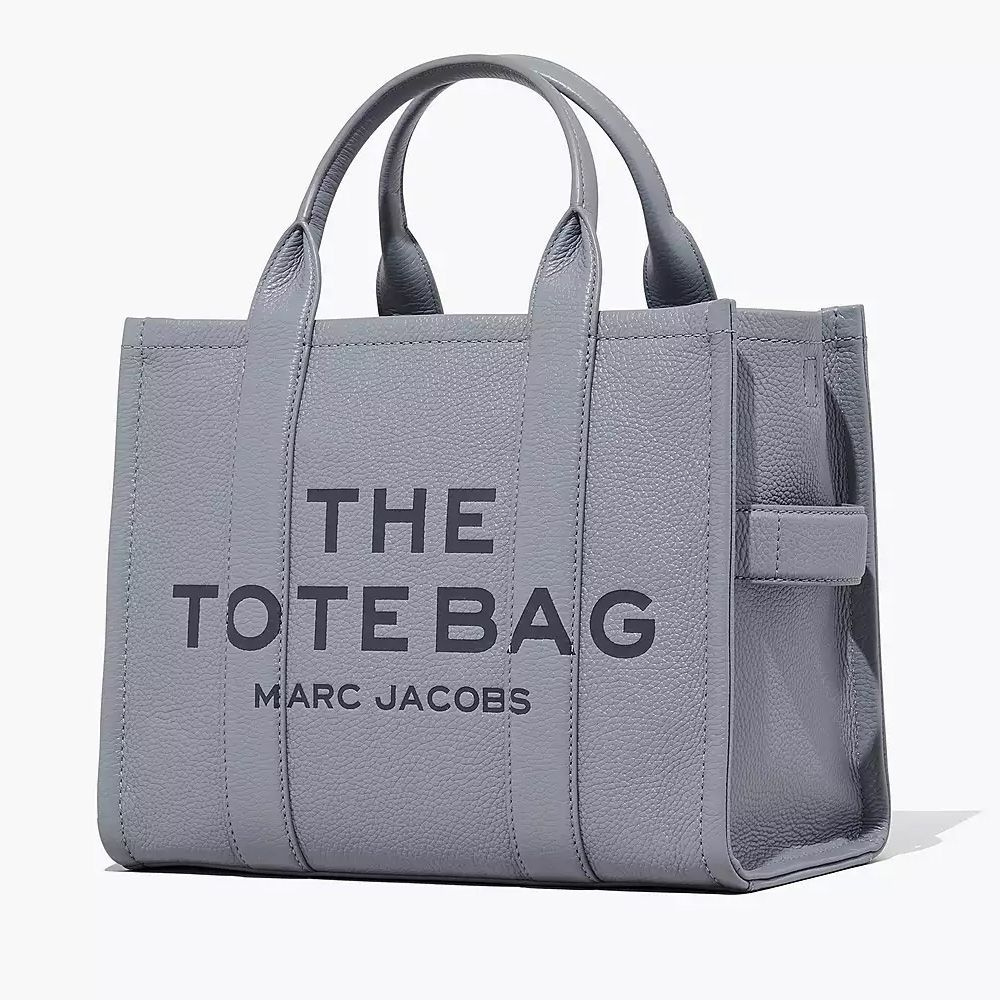 СУМКА MARC JACOBS THE LEATHER MEDIUM TOTE BAG WOLF GREY #1