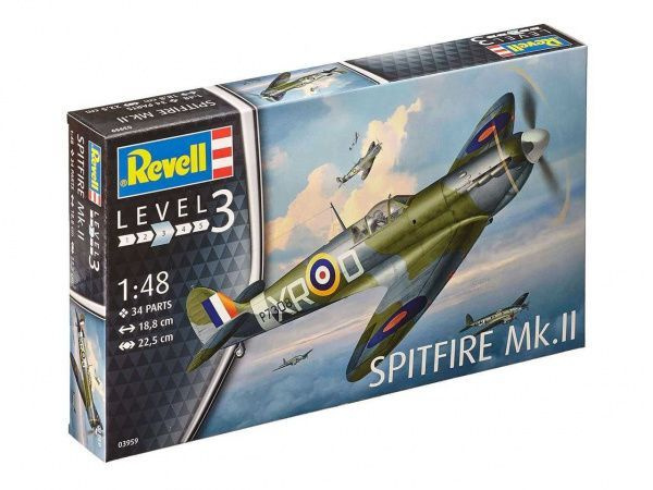 Набор для сборки Revell (Ревел) -Самолет Истребитель Spitfire Mk.II, ВВС Великобритании  #1