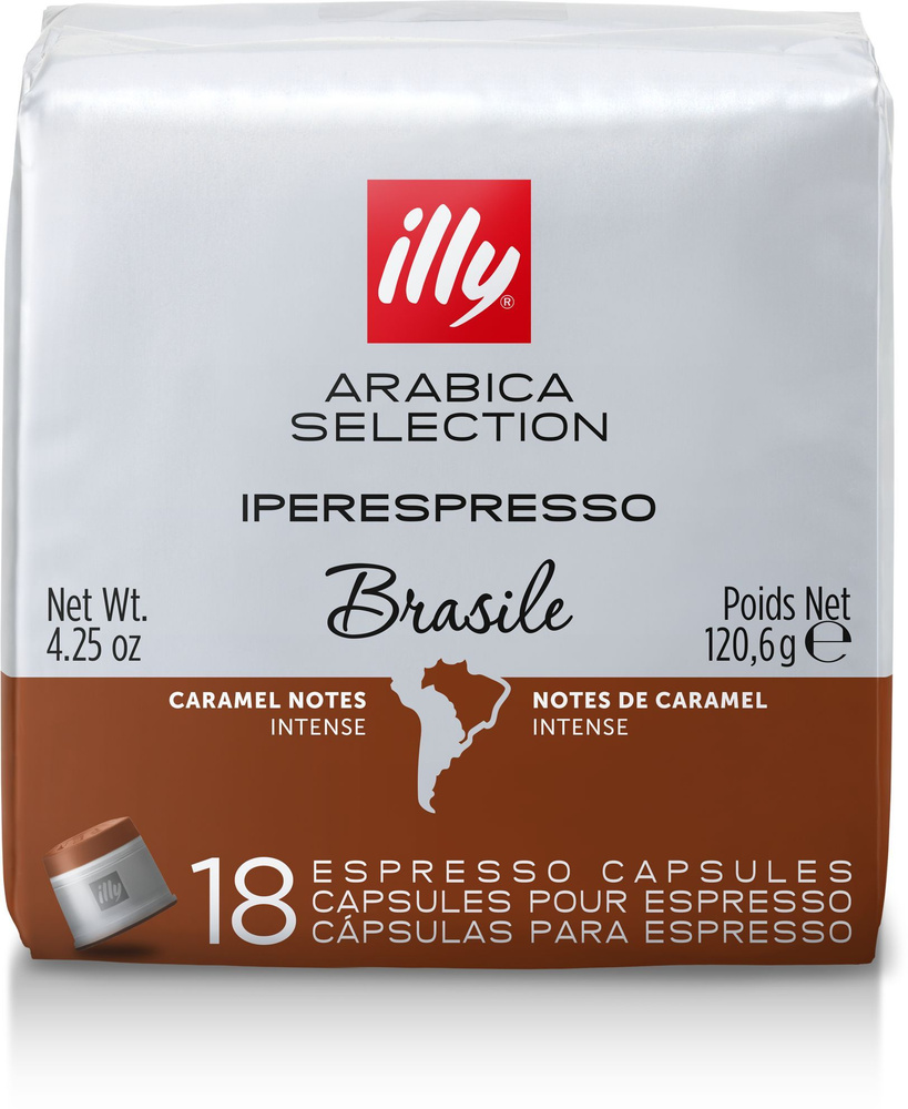 Кофе в капсулах illy Arabica Selection, Бразилия, для системы Iperespresso, 18 капс (арабика 100%, Италия) #1