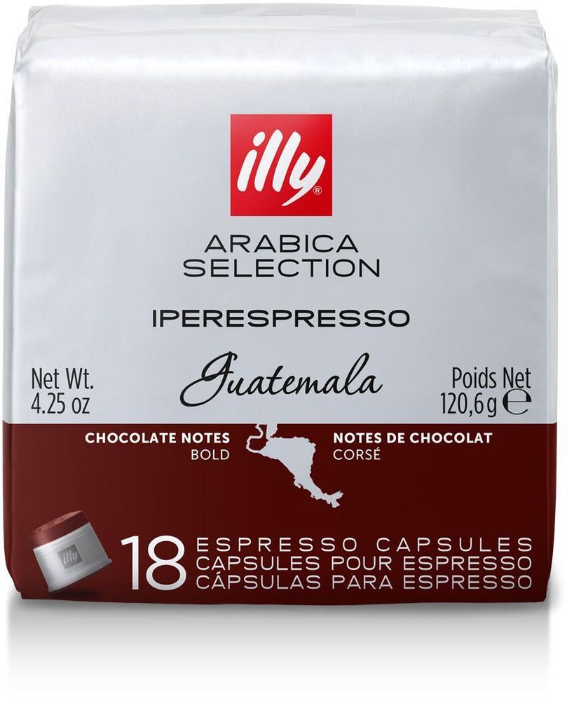 Кофе в капсулах illy Arabica Selection, Гватемала,для системы Iperespresso, 18 капс (арабика 100%, Италия) #1