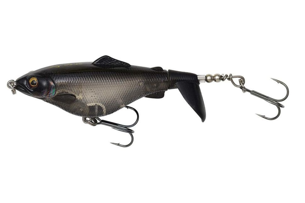 Воблер Savage Gear 3D Fat Smashtail 8cm 12g Floating Black Ghost #1