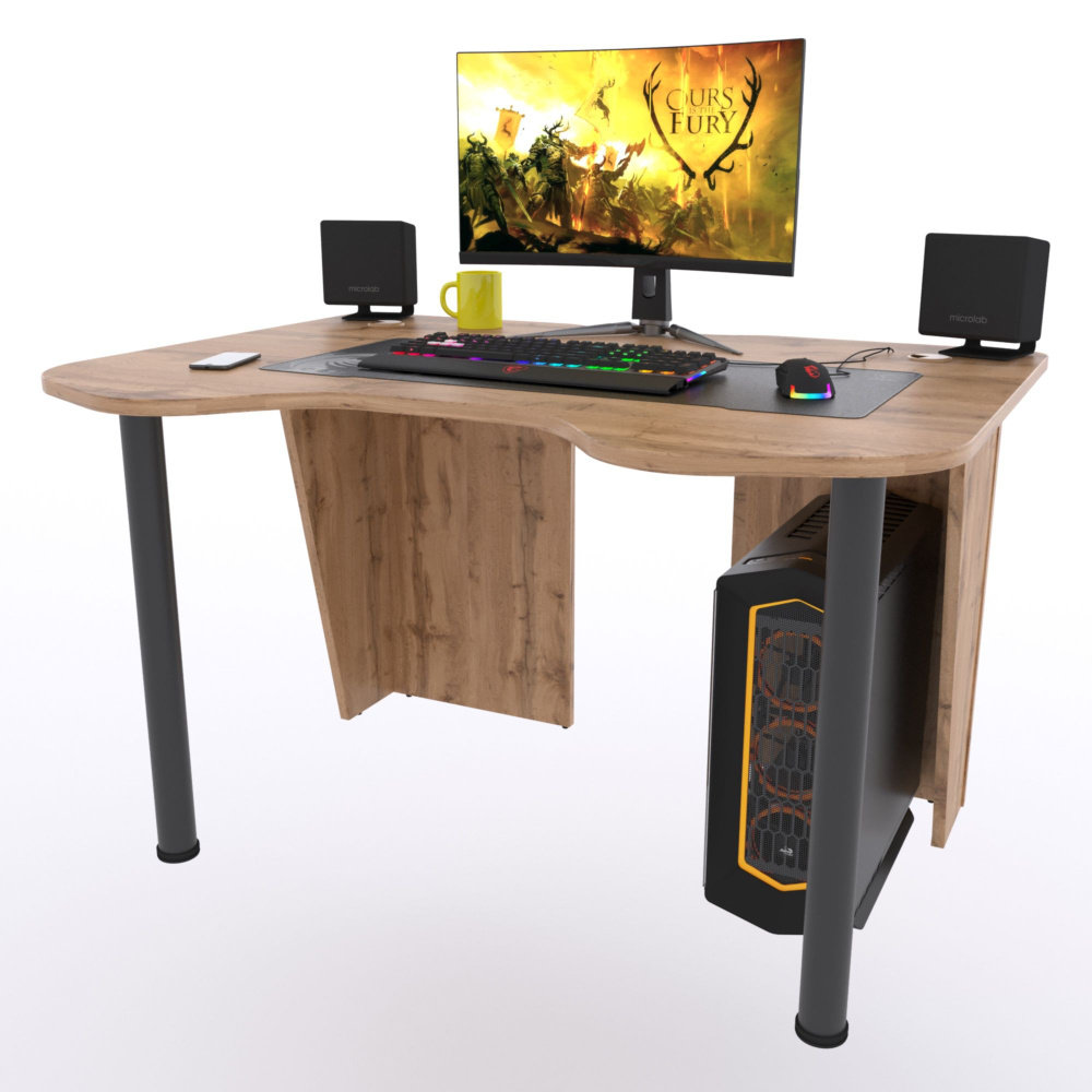Компьютерный стол "Старк", 120х90х75 см, дуб вотан #1