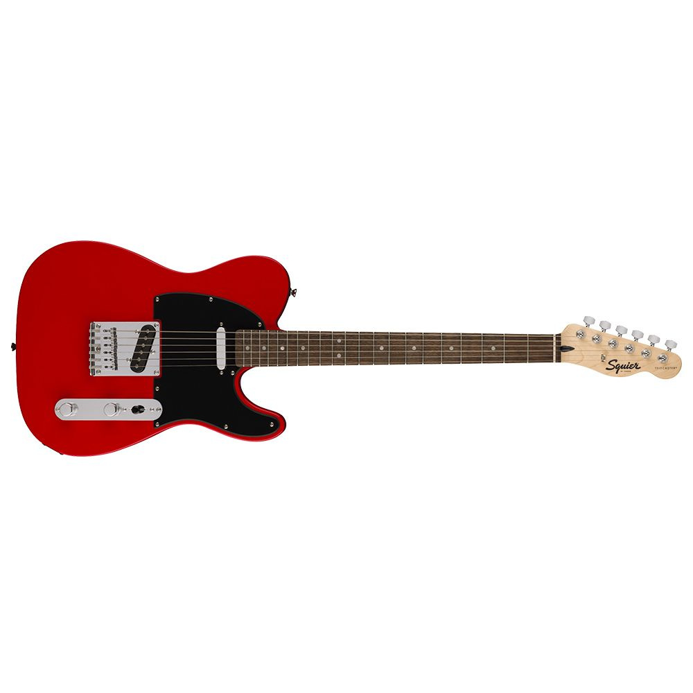 Squier by Fender Электрогитара Sonic Telecaster Torino Red 6-струнная, корпус Тополь 4/4  #1