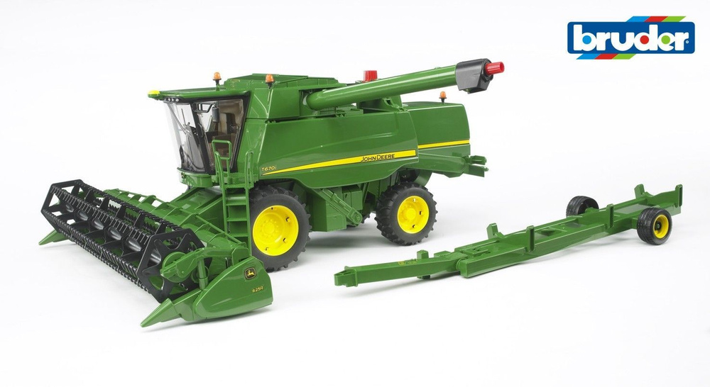 Машинка Bruder Комбайн John Deere T670i, Брудер, 02-132 #1