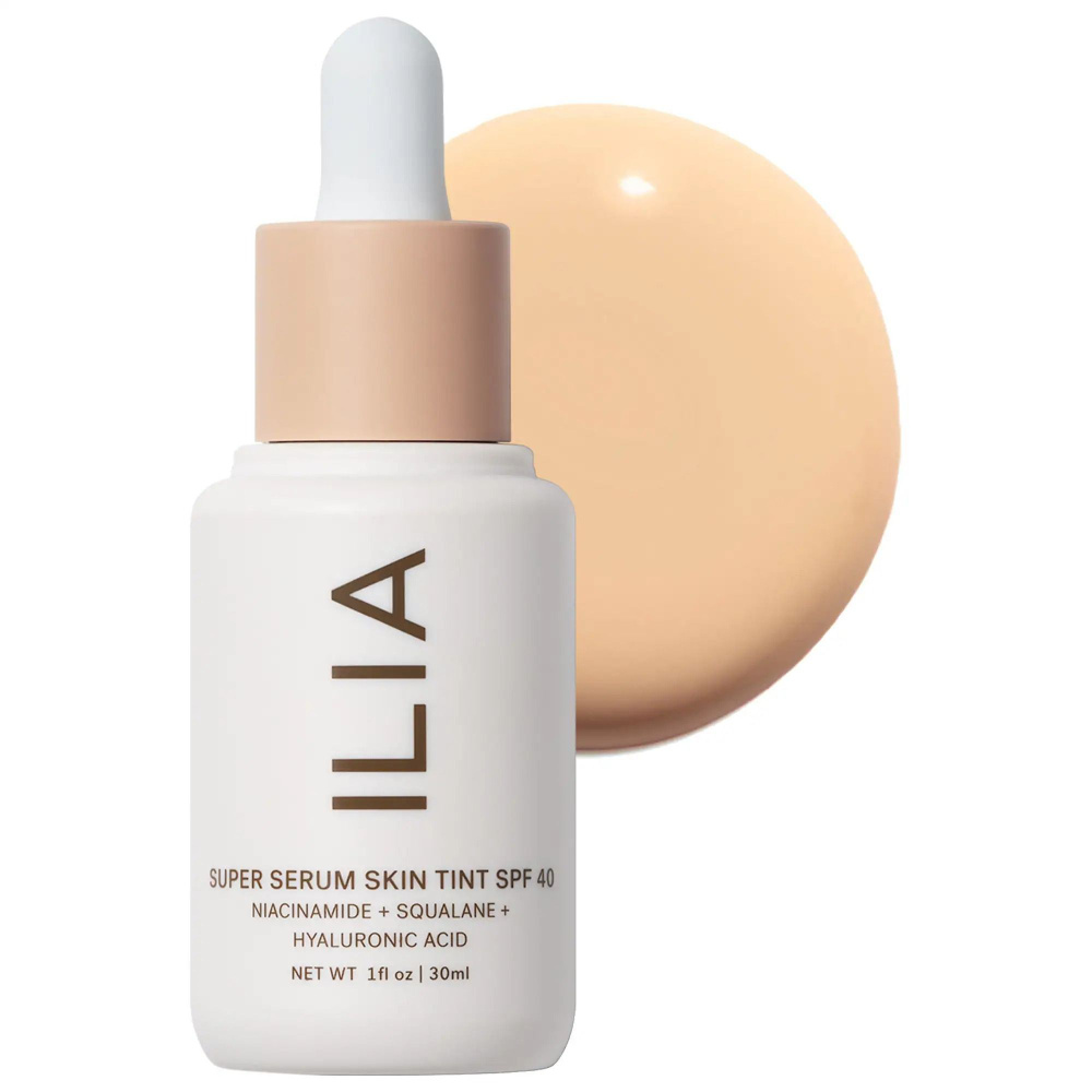 ILIA Super Serum Skin Tint SPF 40 Foundation основа под макияж #1
