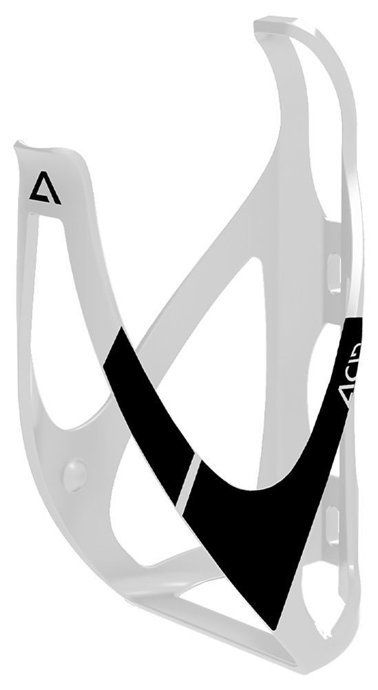 Флягодержатель CUBE ACID Bottle Cage HPP - matt white n black #1