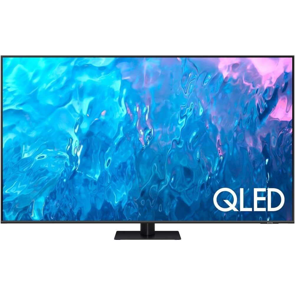 Samsung Телевизор QE55Q70CAUXRU (2023) QLED Smart TV 55" 4K UHD, черный, серый #1