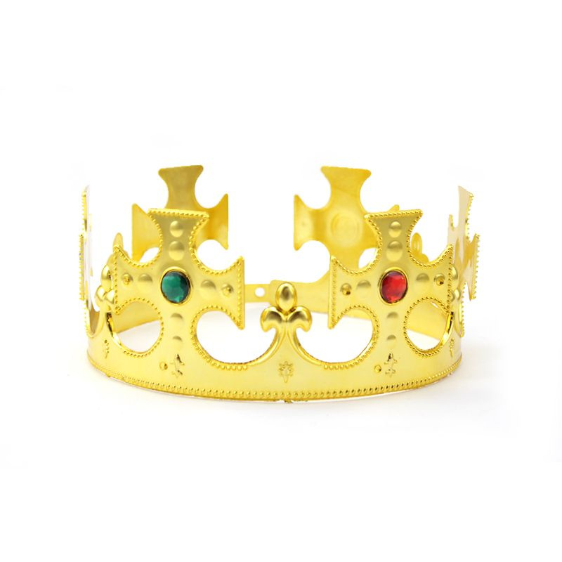 Корона "Король" Золотая, 17 см #1