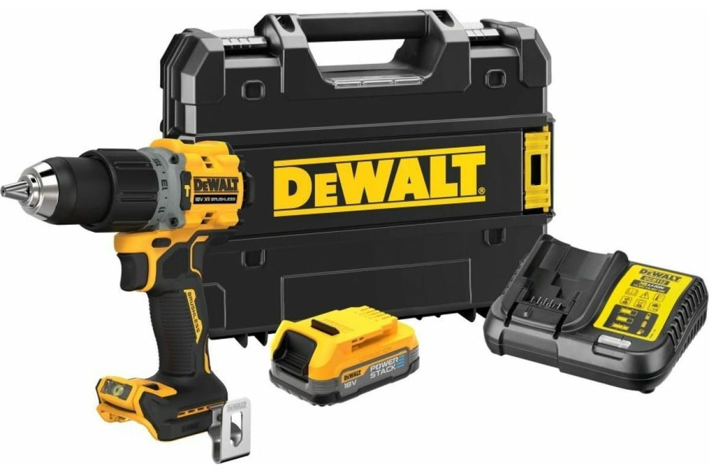 Аккумуляторная дрель-шуруповерт DeWALT DCD805E1T #1